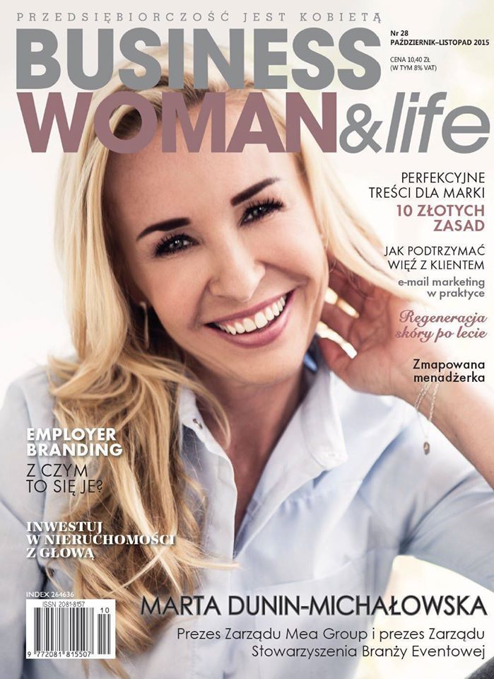 okladka businesswoman and life Portret ela chabierska